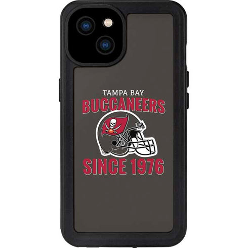 NFL Tampa Bay Buccaneers Helmet iPhone 15 Plus Waterproof Case