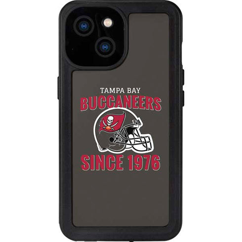 NFL Tampa Bay Buccaneers Helmet iPhone 15 Waterproof Case