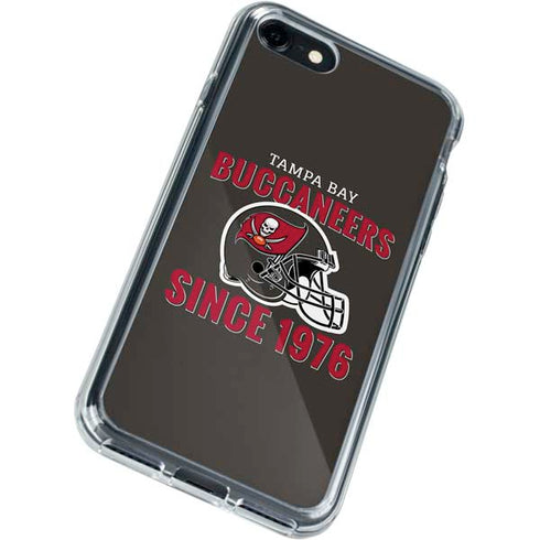 NFL Tampa Bay Buccaneers Helmet iPhone SE (2nd & 3rd Gen) Clear Case