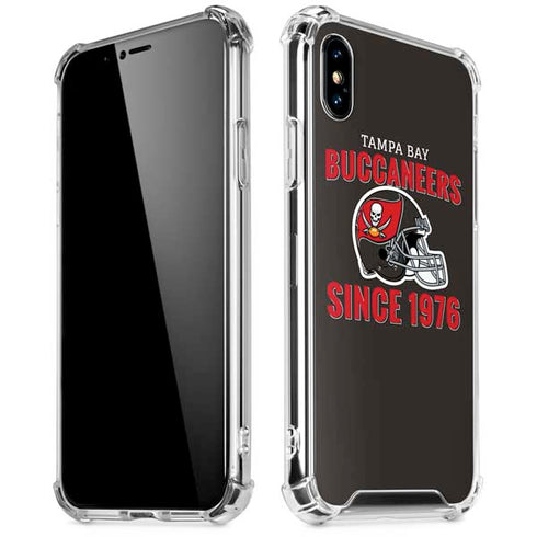 NFL Tampa Bay Buccaneers Helmet iPhone X/XS Clear Case