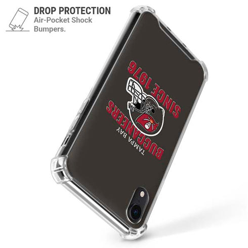 NFL Tampa Bay Buccaneers Helmet iPhone XR Clear Case
