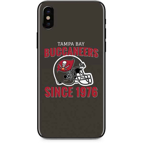 NFL Tampa Bay Buccaneers Helmet iPhone XS Skin