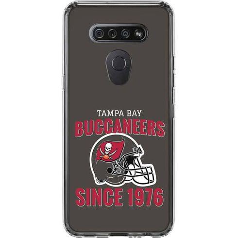 NFL Tampa Bay Buccaneers Helmet LG K51/Q51 Clear Case
