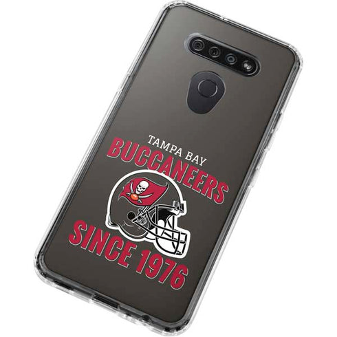 NFL Tampa Bay Buccaneers Helmet LG K51/Q51 Clear Case