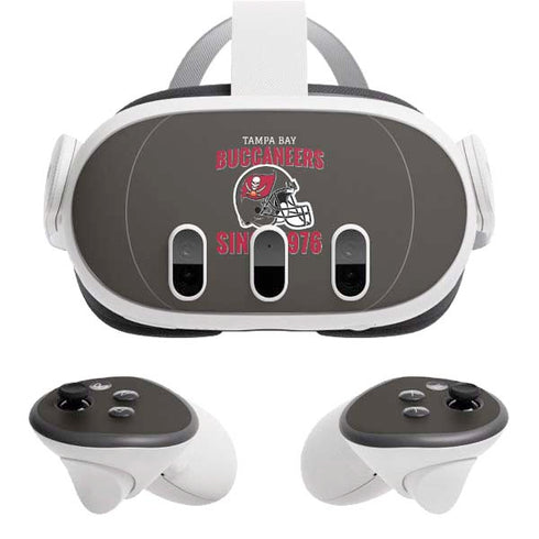 NFL Tampa Bay Buccaneers Helmet Meta Quest 3 Skin