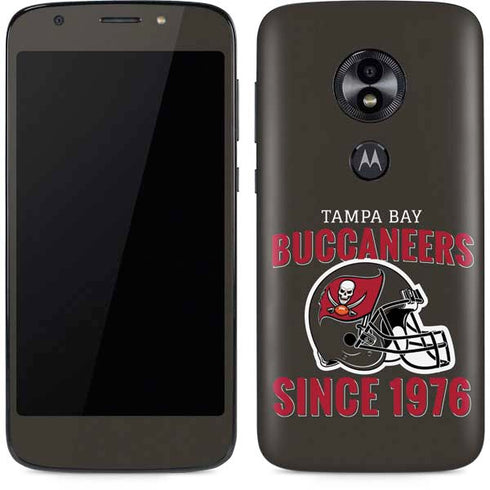 NFL Tampa Bay Buccaneers Helmet Moto E5 Play Skin