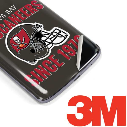 NFL Tampa Bay Buccaneers Helmet Moto E5 Plus Skin