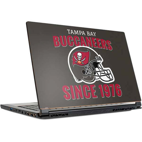 NFL Tampa Bay Buccaneers Helmet MSI GS65 Stealth Laptop Skin
