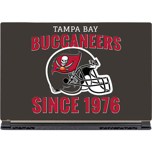 NFL Tampa Bay Buccaneers Helmet MSI GS65 Stealth Laptop Skin