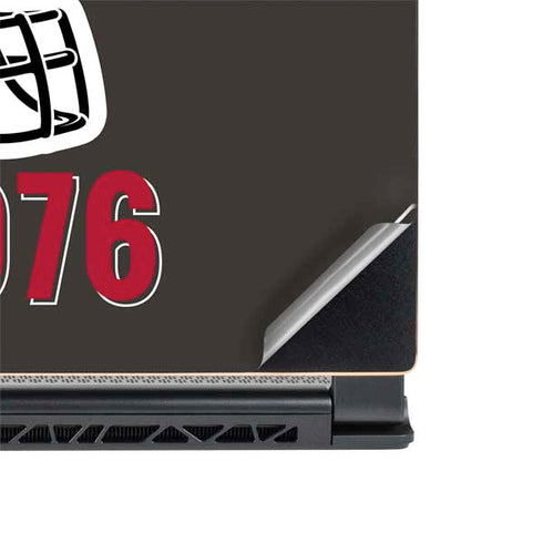 NFL Tampa Bay Buccaneers Helmet MSI GS65 Stealth Laptop Skin