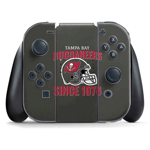 NFL Tampa Bay Buccaneers Helmet Nintendo Switch (2017-2021) Joy-Con Controller Skin