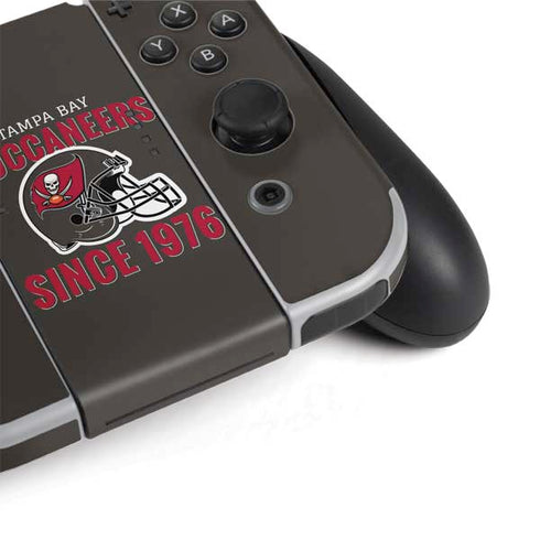 NFL Tampa Bay Buccaneers Helmet Nintendo Switch OLED (2021) Skin