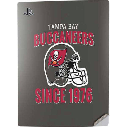 NFL Tampa Bay Buccaneers Helmet PS5 Digital Edition Console Skin