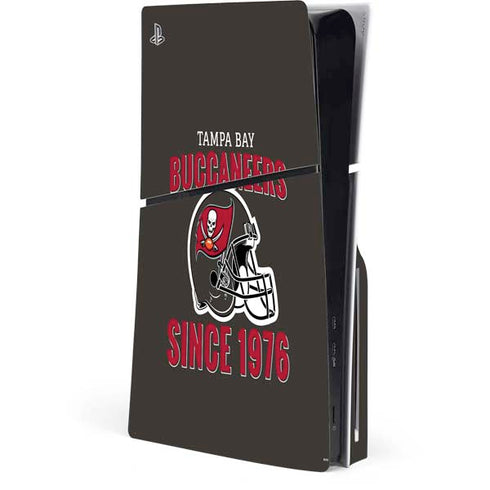 NFL Tampa Bay Buccaneers Helmet PS5 Slim Disk Console Skin