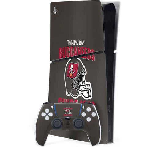 NFL Tampa Bay Buccaneers Helmet PS5 Slim Digital Edition Bundle Skin