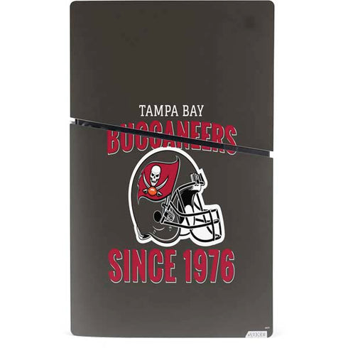 NFL Tampa Bay Buccaneers Helmet PS5 Slim Digital Edition Console Skin