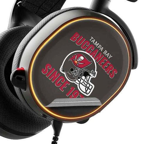 NFL Tampa Bay Buccaneers Helmet SteelSeries Arctis 5 Skin