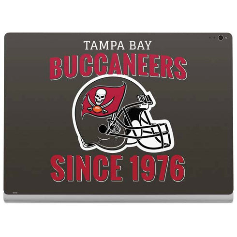 NFL Tampa Bay Buccaneers Helmet Surface Book 2 15in Skin