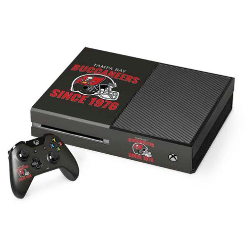 NFL Tampa Bay Buccaneers Helmet Xbox One Console and Controller Bundle Skin