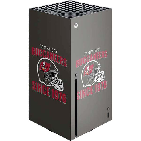 NFL Tampa Bay Buccaneers Helmet Xbox Series X Console Skin
