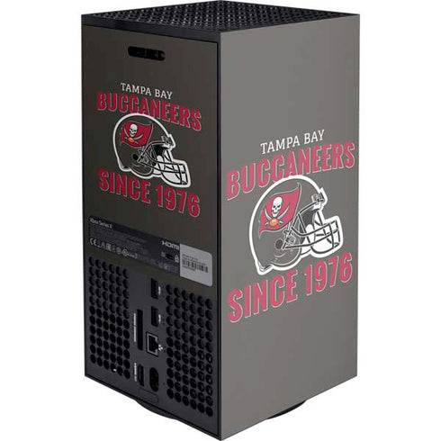 NFL Tampa Bay Buccaneers Helmet Xbox Series X Console Skin