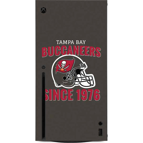 NFL Tampa Bay Buccaneers Helmet Xbox Series X Console Skin