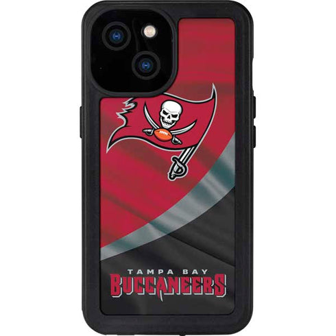 NFL Tampa Bay Buccaneers iPhone 13 Mini Waterproof Case