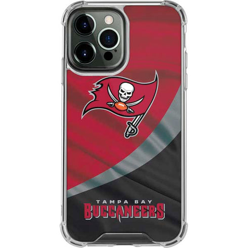 NFL Tampa Bay Buccaneers iPhone 13 Pro Max Clear Case