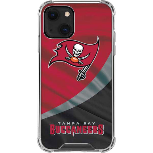 NFL Tampa Bay Buccaneers iPhone 14 Plus Clear Case