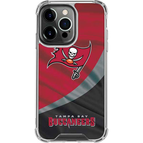 NFL Tampa Bay Buccaneers iPhone 14 Pro Clear Case