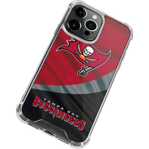 NFL Tampa Bay Buccaneers iPhone 15 Pro Clear Case
