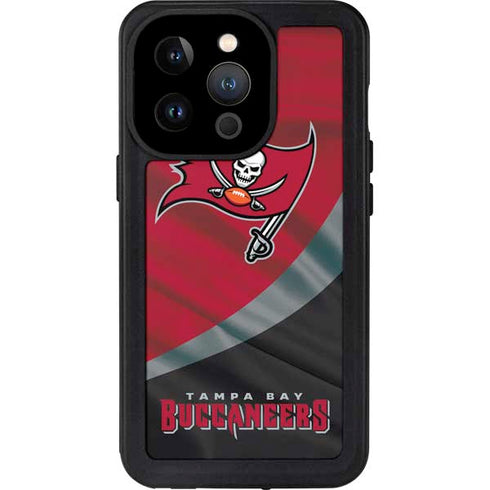 NFL Tampa Bay Buccaneers iPhone 14 Pro Waterproof Case