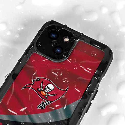 NFL Tampa Bay Buccaneers iPhone 15 Waterproof Case