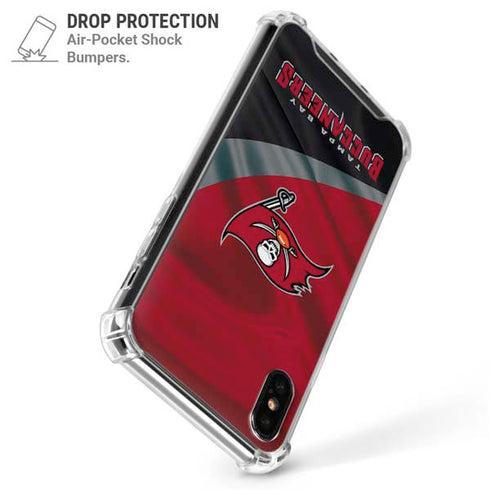 NFL Tampa Bay Buccaneers iPhone XS Max Clear Case
