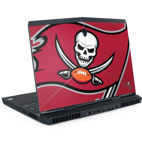 NFL Tampa Bay Buccaneers Large Logo Dell Alienware Skin