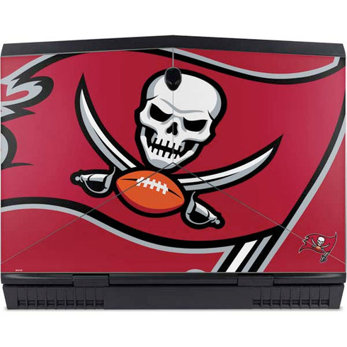 NFL Tampa Bay Buccaneers Large Logo Dell Alienware Skin