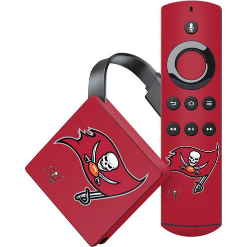 NFL Tampa Bay Buccaneers Large Logo Amazon Fire TV Skin