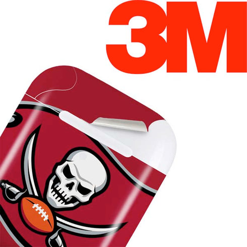 NFL Tampa Bay Buccaneers Large Logo Apple AirPods 2 Skin