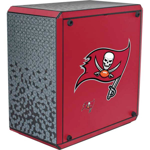 NFL Tampa Bay Buccaneers Large Logo Cooler Master MasterBox Q300L Mini Tower Skin