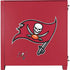 NFL Tampa Bay Buccaneers Large Logo Corsair 4000D Tempered Glass Mid-Tower ATX Case Skin