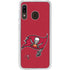 NFL Tampa Bay Buccaneers Large Logo Galaxy A20 Clear Case