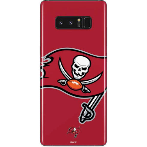 NFL Tampa Bay Buccaneers Large Logo Galaxy Note 8 Skin