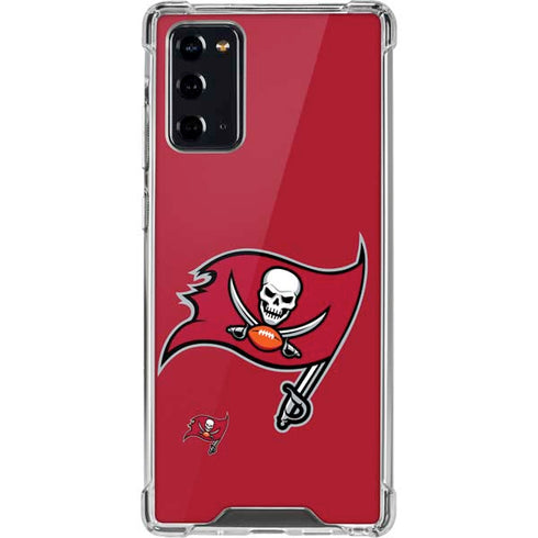 NFL Tampa Bay Buccaneers Large Logo Galaxy Note20 5G Clear Case