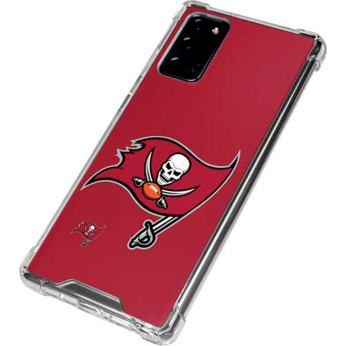 NFL Tampa Bay Buccaneers Large Logo Galaxy Note20 5G Clear Case