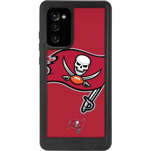 NFL Tampa Bay Buccaneers Large Logo Galaxy Note20 5G Waterproof Case