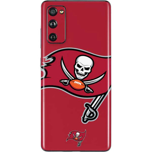 NFL Tampa Bay Buccaneers Large Logo Galaxy S20 Fan Edition Skin