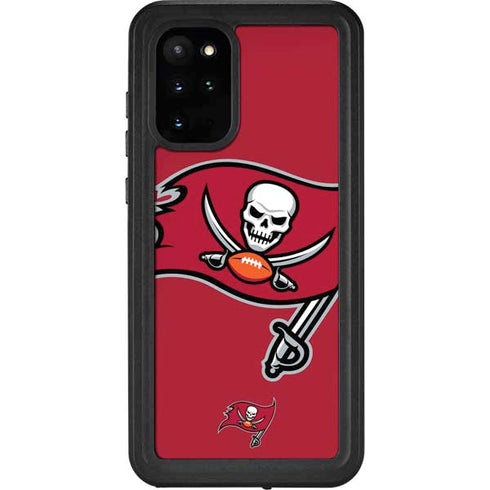 NFL Tampa Bay Buccaneers Large Logo Galaxy S20 Plus Waterproof Case