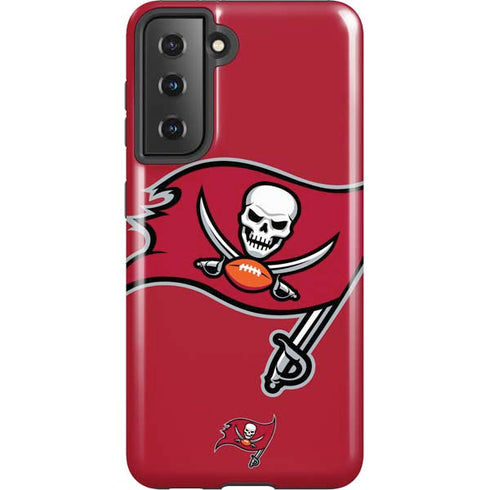 NFL Tampa Bay Buccaneers Large Logo Galaxy S21 5G Pro Case