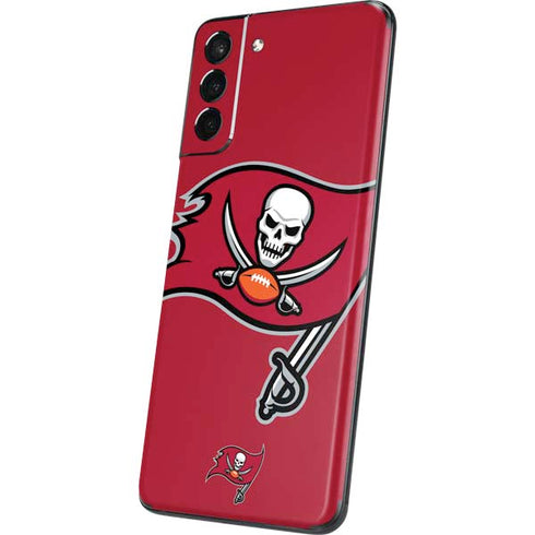 NFL Tampa Bay Buccaneers Large Logo Galaxy S21 Plus 5G Skin
