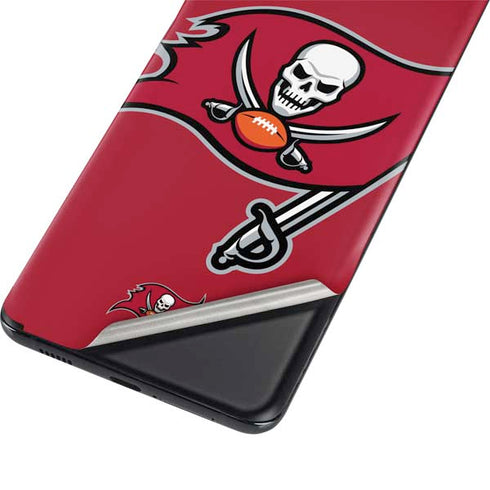 NFL Tampa Bay Buccaneers Large Logo Galaxy S21 Plus 5G Skin
